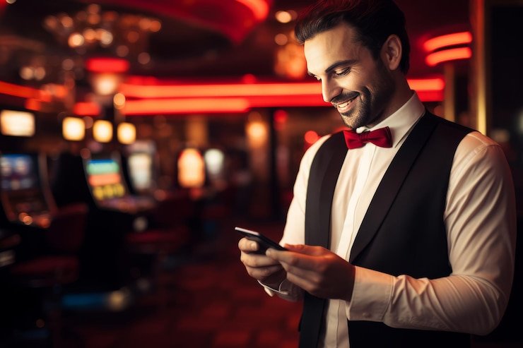 Baccarat result display showing Player Banker scores